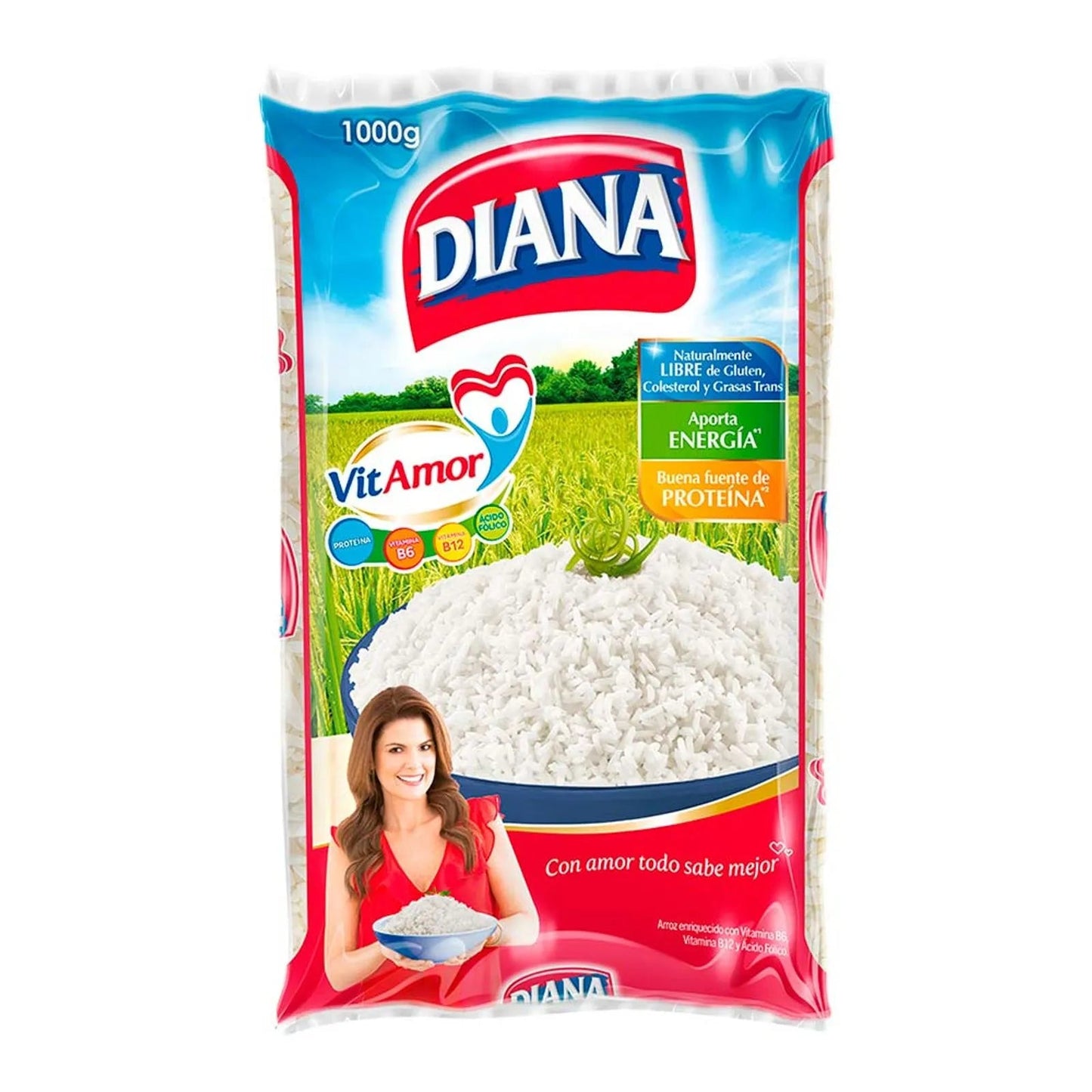 Arroz Diana Blanco – 1000g (35.27 oz) – Premium White Rice from Colombia - JETa Imports®