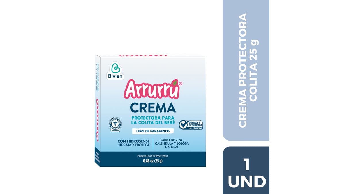 Arrurrú Baby Protective Diaper Cream – 100 g (3.53 oz) – Gentle Skin Care Cream – Imported from Colombia - JETa Imports®