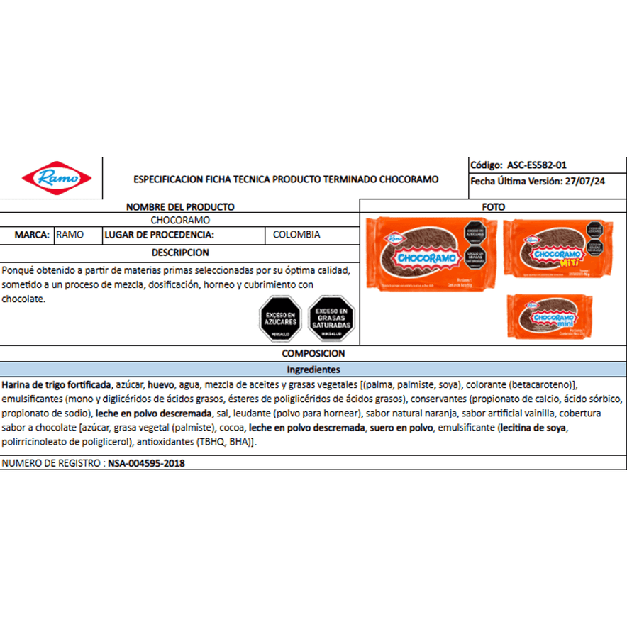 Chocoramo Mini Choco Cake 20 Pack - JETa Imports®