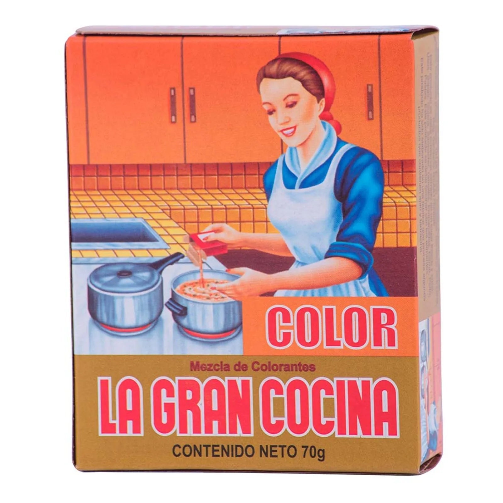 Color La Gran Cocina - 70g - Natural Coloring for Traditional Recipes - JETa Imports®