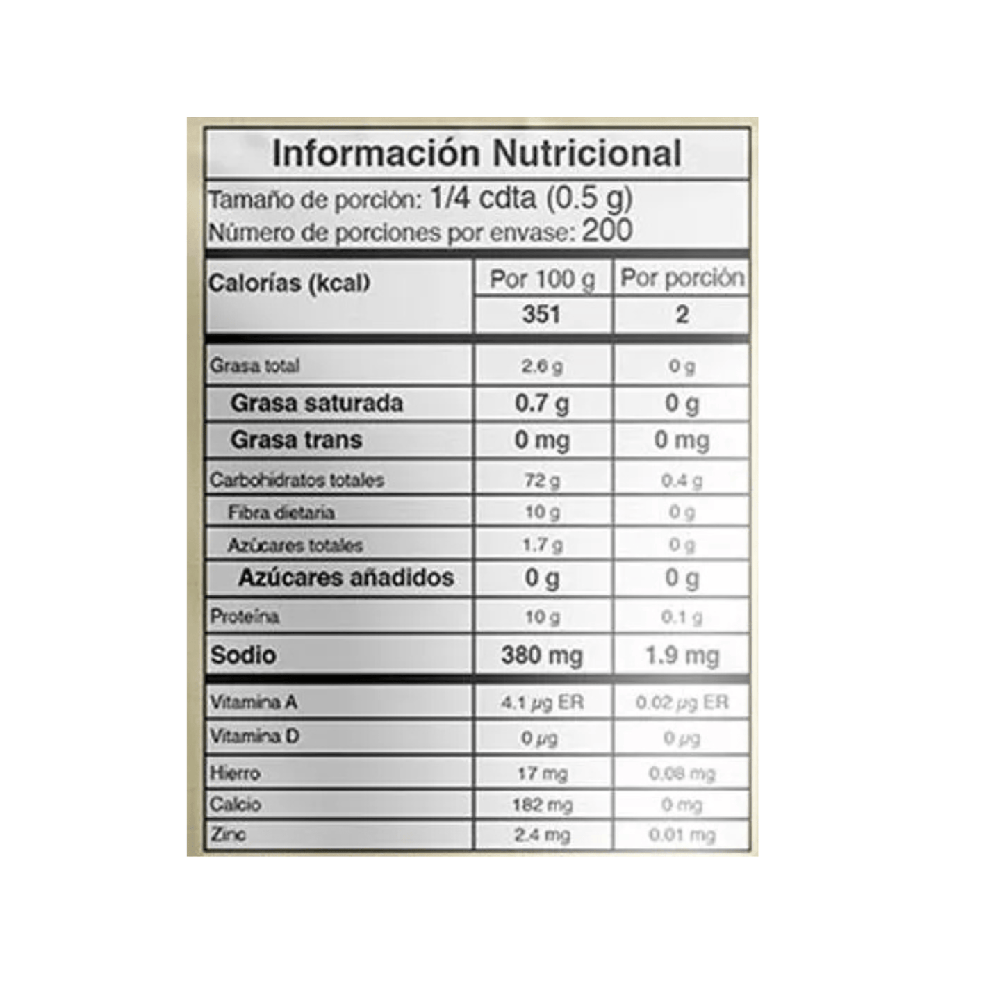 Condimento Completo Naturey El Rey x100g - Imported from Colombia - JETa Imports®