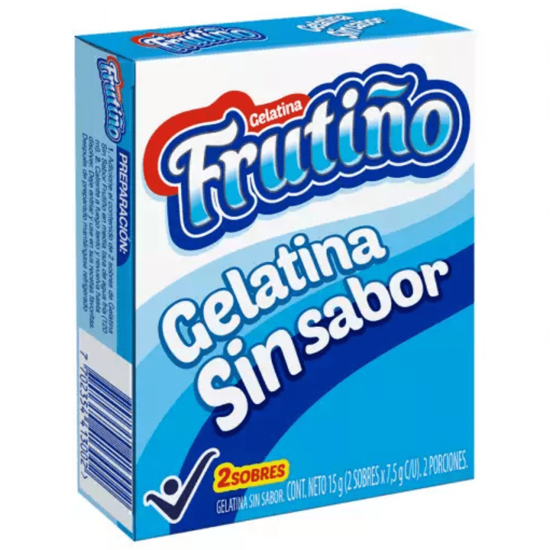 Gelatina frutiño sin sabor x 15g - JETa Imports®
