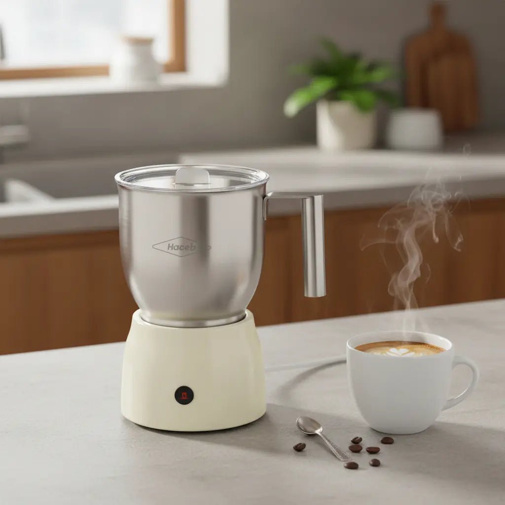 HACEB Lino Special Edition Stainless Steel Chocolate Pot 600 ml (20.3 fl oz) – Chocotera for Hot Chocolate, Coffee & Milk – Made in Colombia - JETa Imports®