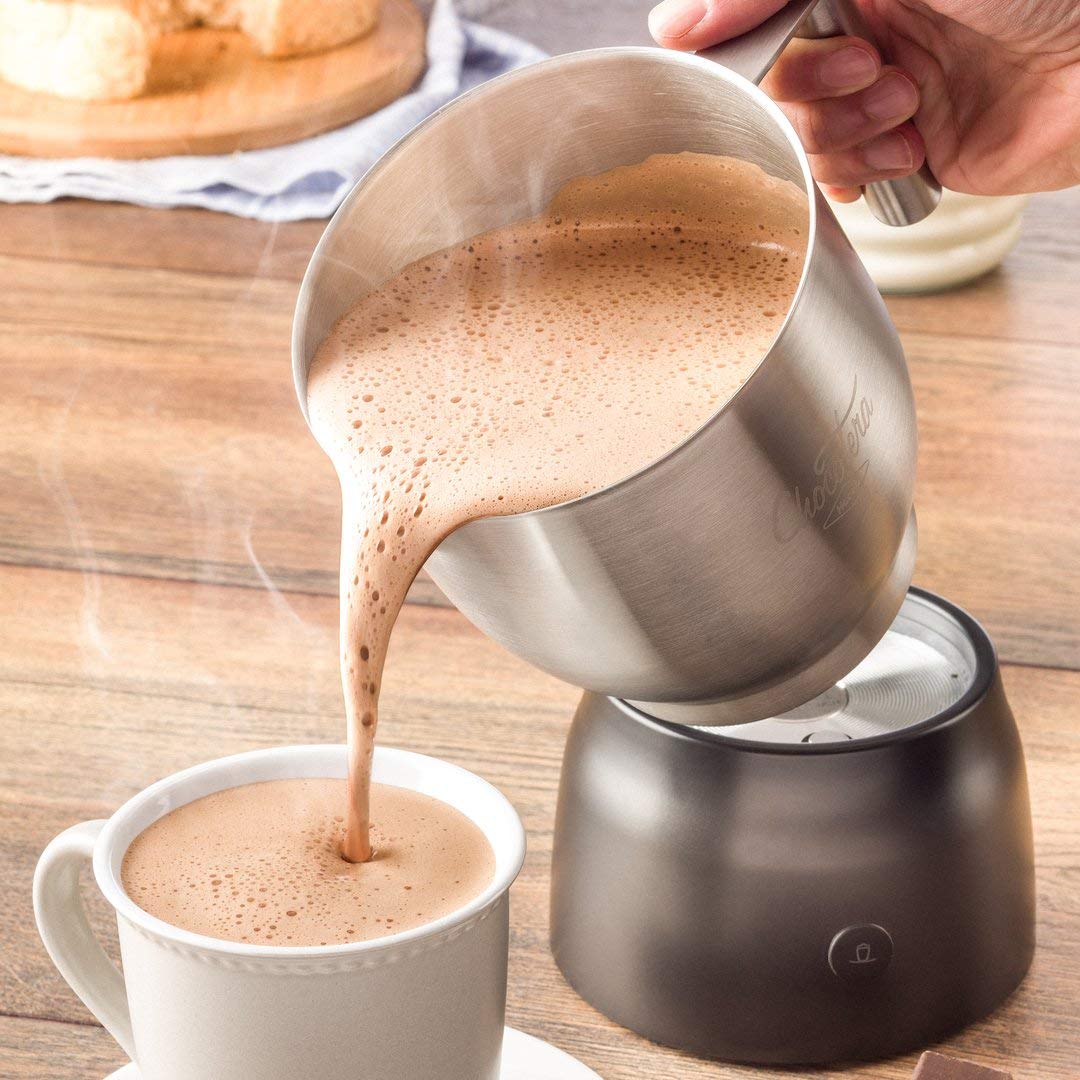 Haceb Multibeverage Chocolate Frother – 600 ml Stainless Steel – Ideal for Hot Chocolate, Milk & More – Imported from Colombia - JETa Imports®