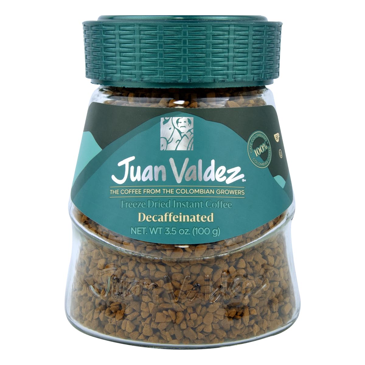 Juan Valdez Freeze - Dried Decaf Coffee – 100g (3.5 oz) – Colombian Decaffeinated Instant Coffee - JETa Imports®