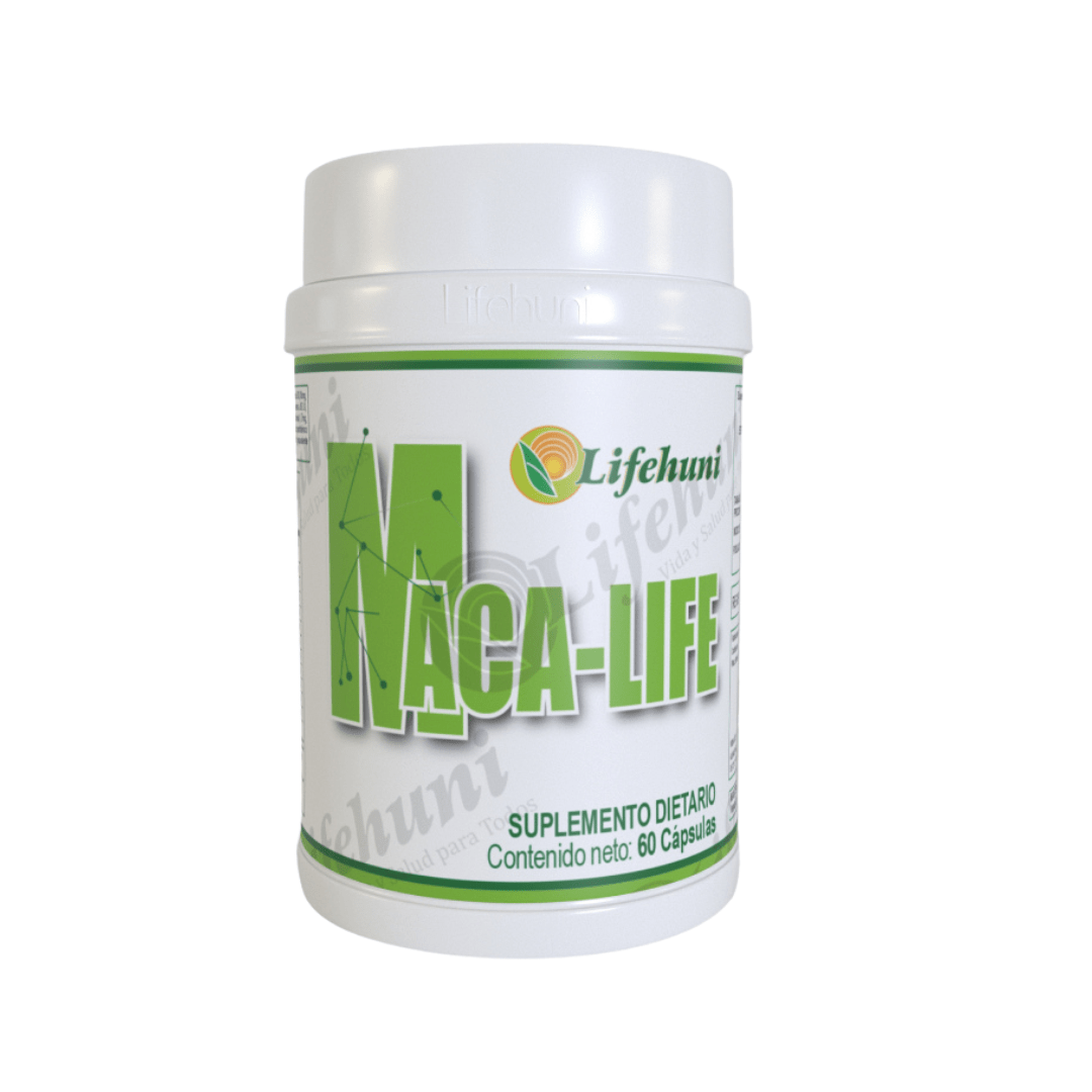 Lifehuni MACA - LIFE – 60 Capsules – Natural Maca Root Supplement – Imported from Colombia - JETa Imports®
