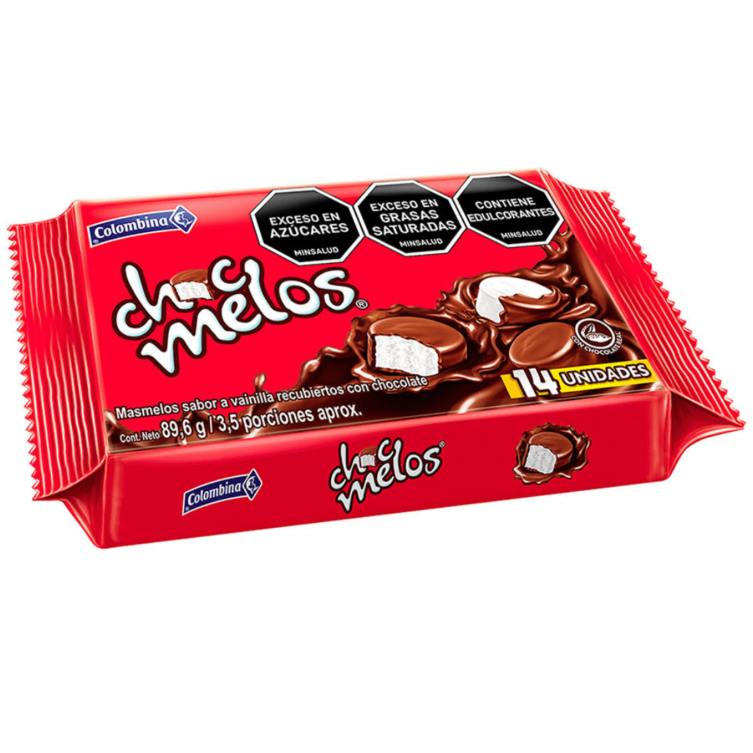 Masmelo Chocmelos - Chocolate - Covered Marshmallows - Tray of 14 - JETa Imports®