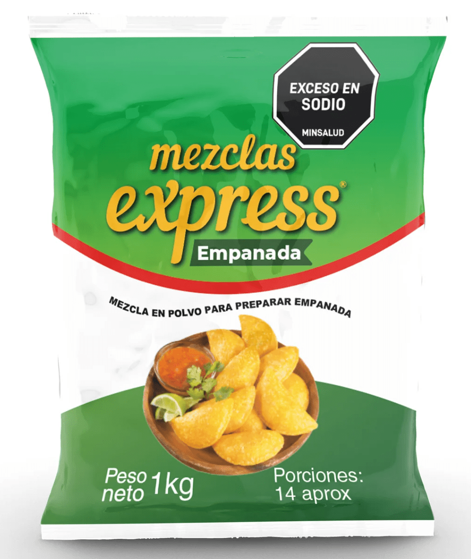 Mezcla en Polvo para Preparar Empanadas Colmaíz – 1kg (35.27 oz) – Harina Precocida de Maíz Amarillo - JETa Imports®