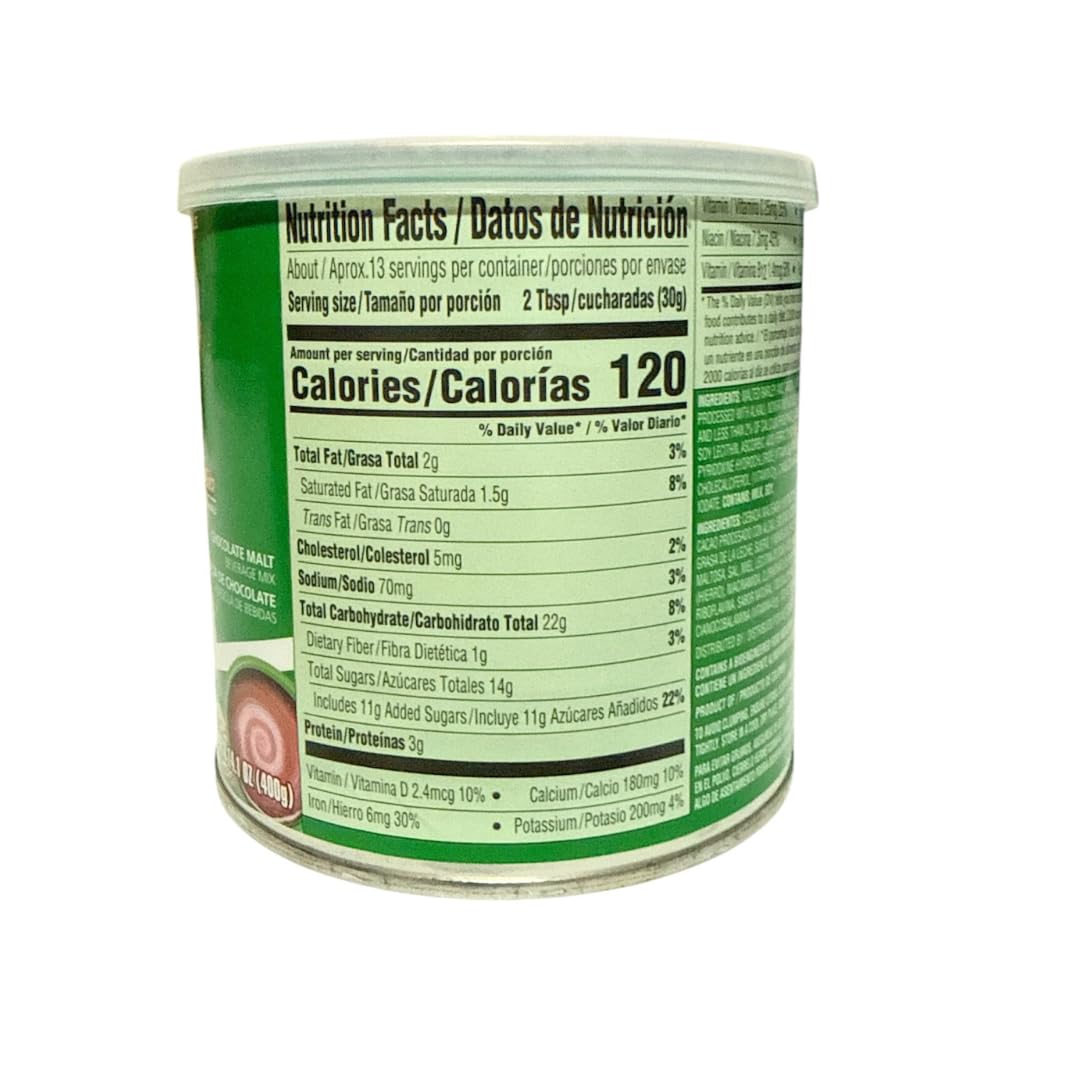 Milo Colombiano - 14.1 oz - Delicious Chocolate Malt Drink Powder - JETa Imports®