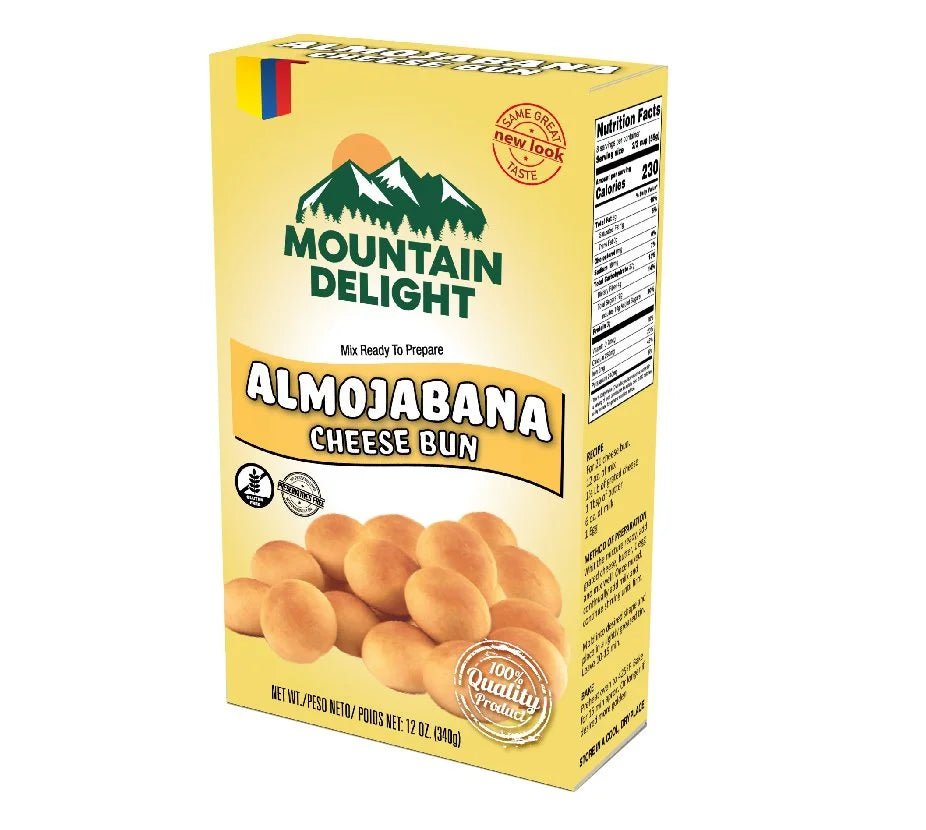 Mountain Delight Almojábana Mix – 12 oz (340 g) – Colombian Cheese Bread Baking Mix – Gluten Free – Imported - JETa Imports®