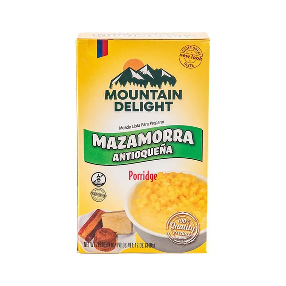 Mountain Delight Mazamorra Antioqueña – 12 oz (340 g) – Traditional Colombian Hominy Dessert – Imported - JETa Imports®