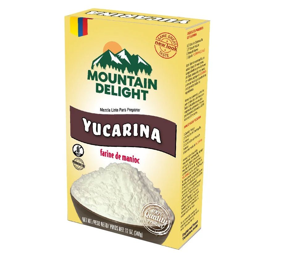 Mountain Delight Yucarina – 12 oz (340 g) – Cassava Flour Mix – Gluten Free – Imported - JETa Imports®