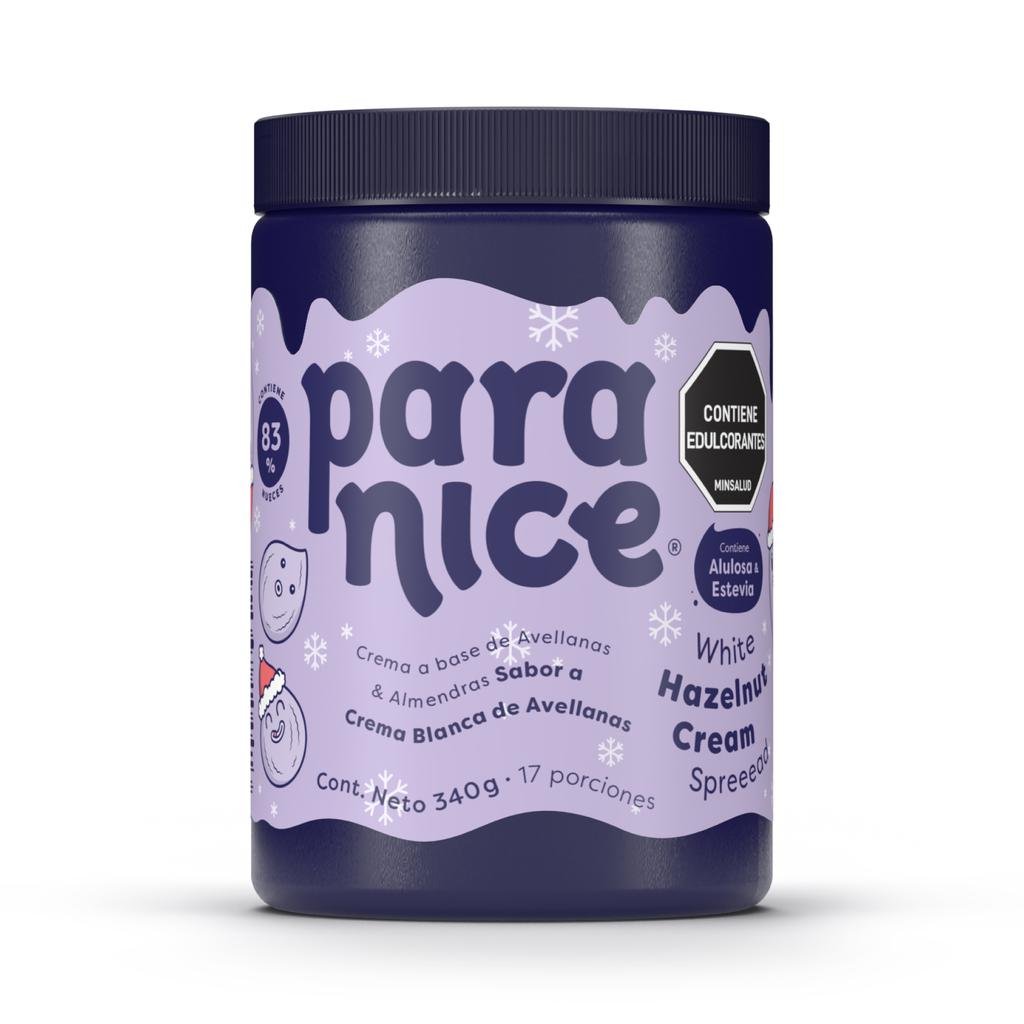Paranice White Hazelnut Cream-Flavored Spread – 340 g - JETa Imports®