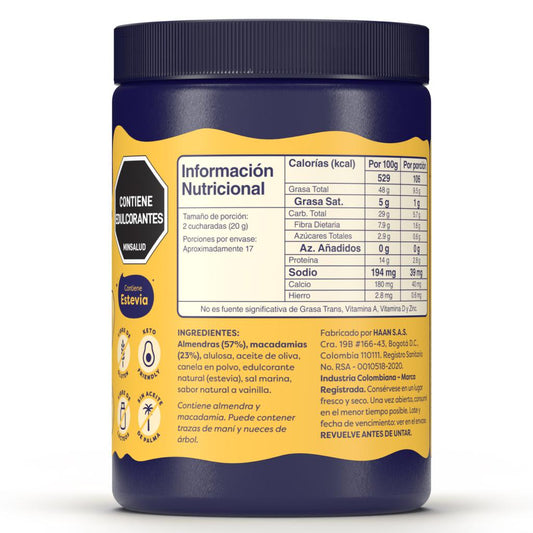 Paranice WhyNot Vegan Almond and Macadamia Spread – Cinnamon Roll Flavor - JETa Imports®