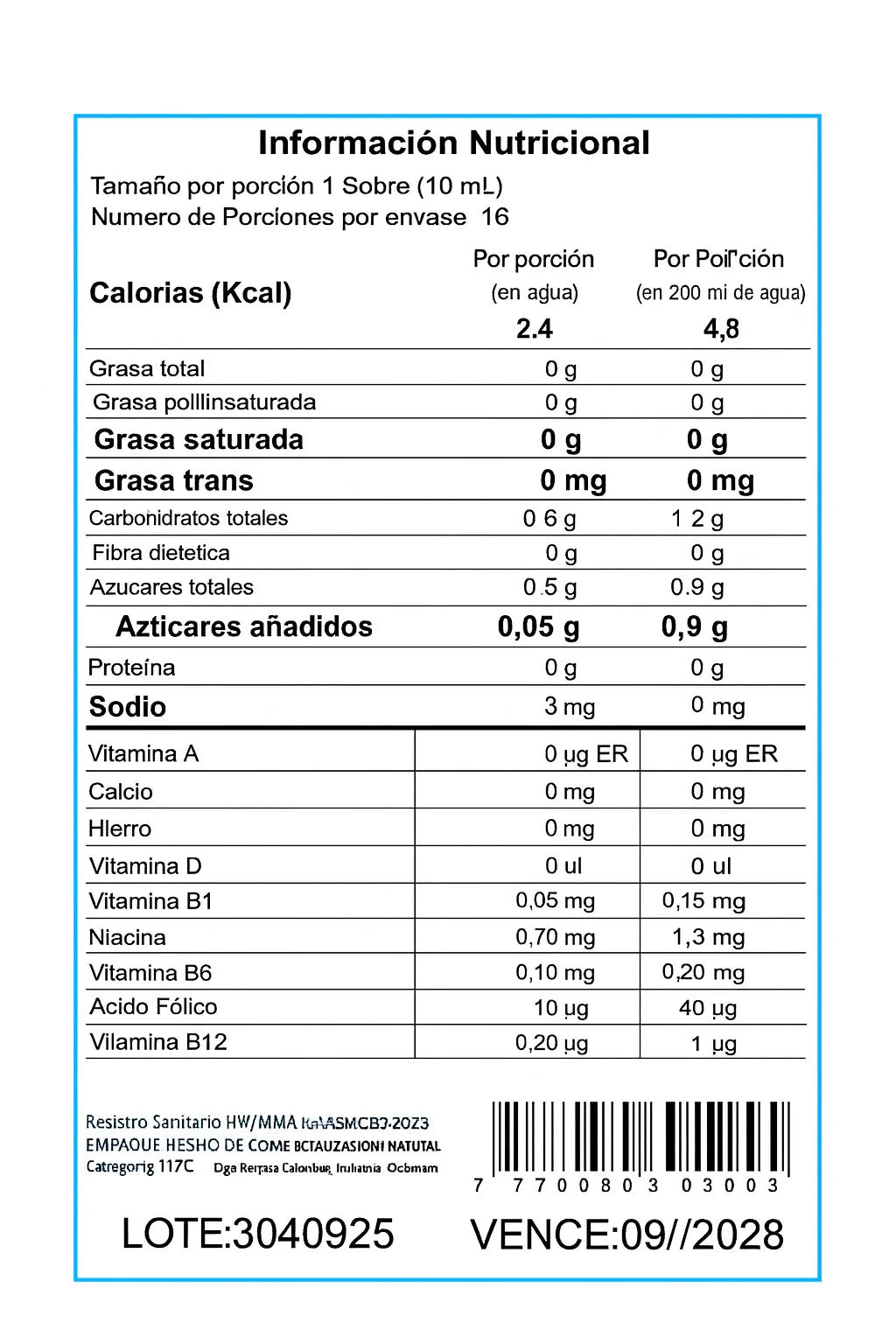 R - QMAZ Fruit Concentrate – Borojó, Chontaduro, Noni & Maca – 16 Single - Serve Portions (10 mL Each) – Ready - to - Consume – Imported from Colombia - JETa Imports®