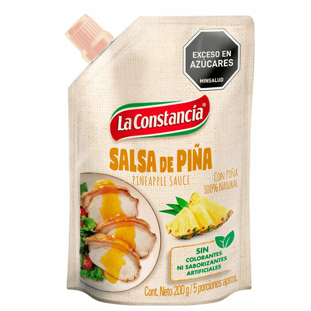 Salsa La Constancia Piña x 7 oz - Pineapple Sauce - Imported from Colombia - JETa Imports®