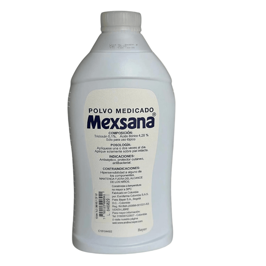 Talco Desodorante Mexsana Antibacterial para Pies - Precio Especial - 300g + 85g - JETa Imports®