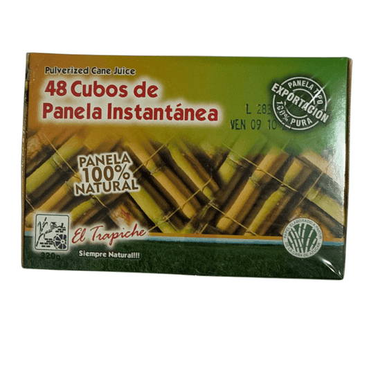 48 Cubos Saborizados de Panela Instantánea El Trapiche - Sabor Natural - Instant Flavored Panela Cubes - JETa Imports®