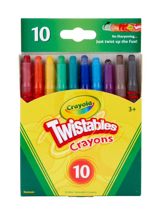 Crayola Twistables Crayons, 10ct - 1 Pack