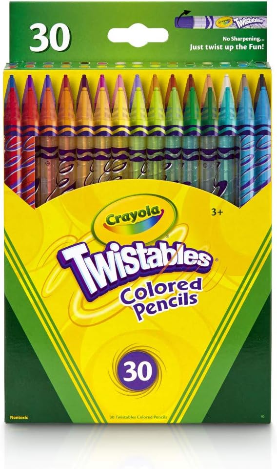 Crayola 30ct. Twistable Colored Pencils - 1 Pack