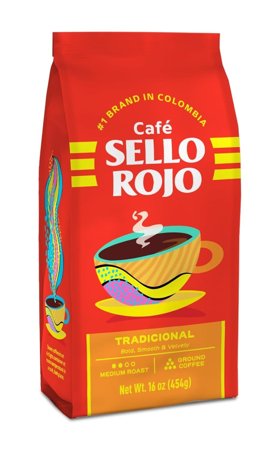 Cafe Sello Rojo Tradicional Ground Coffee - 10 oz