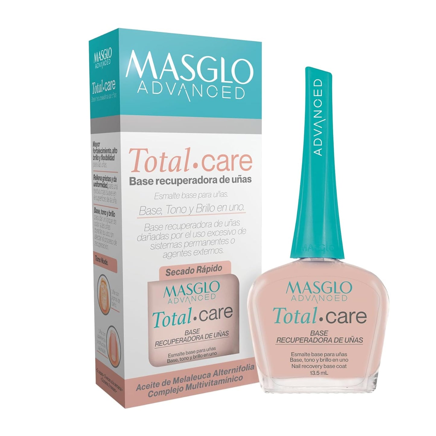 Base Recuperadora de Uñas Clinical Total Care Masglo Esmalte de Uñas