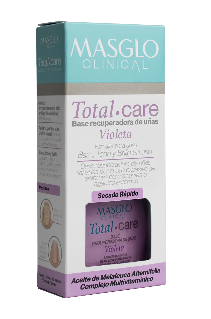 Base Recuperadora de Uñas Clinical Total Care Violeta Masglo Nail Polish