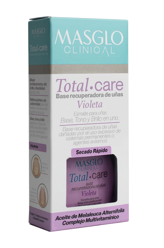 Base Recuperadora de Uñas Clinical Total Care Violeta Masglo Nail Polish