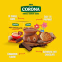 Corona Single Serve Cinnamon Hot Chocolate Bars – 14 Count – 15.43 oz (437 g) – Individually Wrapped Colombian Chocolate Tablets – Imported