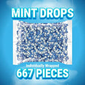 Colombina Delicate Drops Breath Mints Bulk Bag 2.2 lb (1 kg) – Over 660 Individually Wrapped Mini Mints – Imported from Colombia