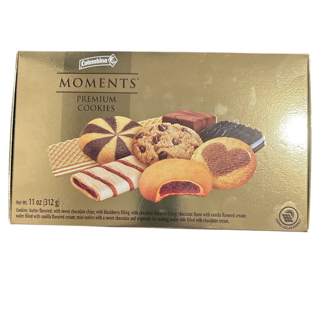 Colombina Moments Premium Assorted Cookies - 11 oz