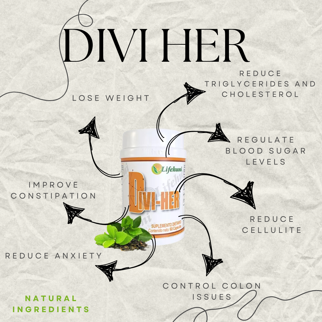 Divi-Her(b) 60 Capsules - Dietary Supplement