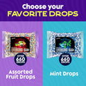 Colombina Delicate Fruit Drops Hard Candy 2.2 lb (1 kg) – 4 Assorted Fruit Flavors – Individually Wrapped – Imported from Colombia