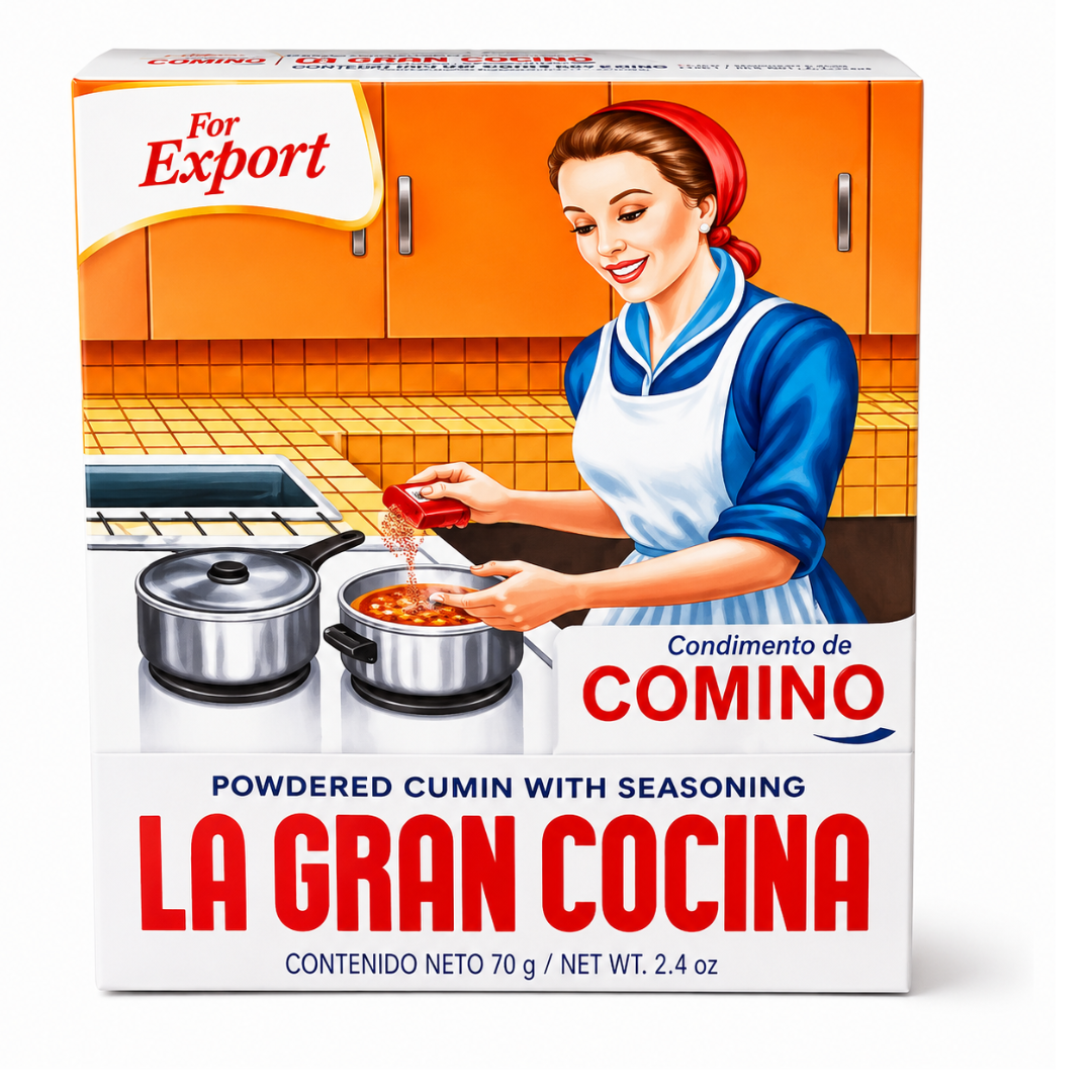 Triguisar La Gran Cocina Ground Cumin 70g (2.47 oz) – Comino Molido Seasoning – Imported from Colombia