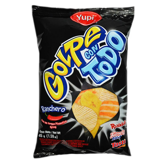 Golpe con Todo Ranchero Snack - 8 Pack - 45g Each