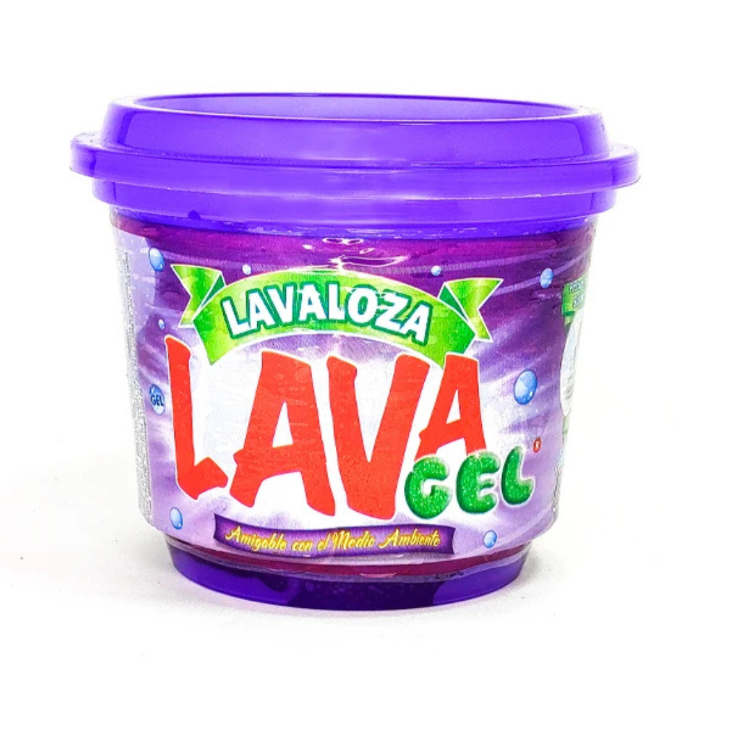 Lavagel Grape Scent Dishwashing Gel 350g (12.35 oz) – Uva Scent – Dish Soap for Kitchen Cleaning – Imported from Colombia