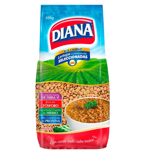 Lentejas Diana - 500g - Premium Colombian Lentils