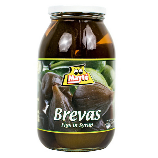 Figs in Syrup Mayte - Brevas en Almíbar - 27.87 oz Glass Jar