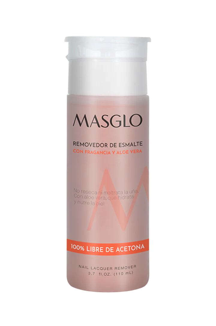 Masglo Nail Polisher with Aloe Vera and Fruity Scent - 100% Acetone Free