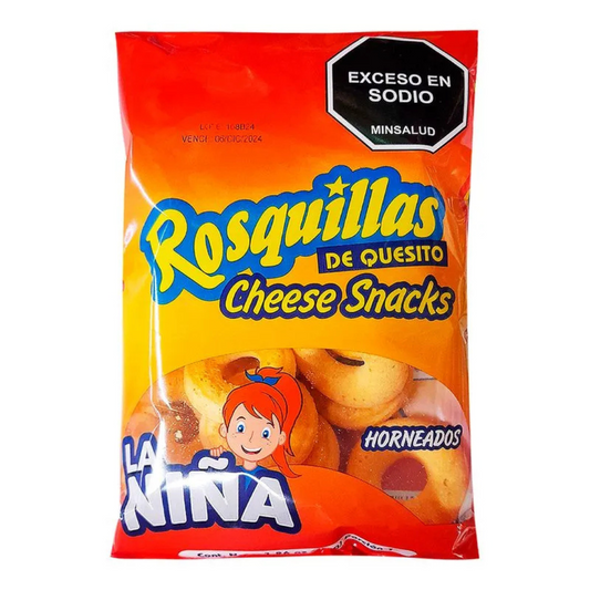 Rosquillas LA NIÑA cheese x36 g 12 Pack - Mekato Box