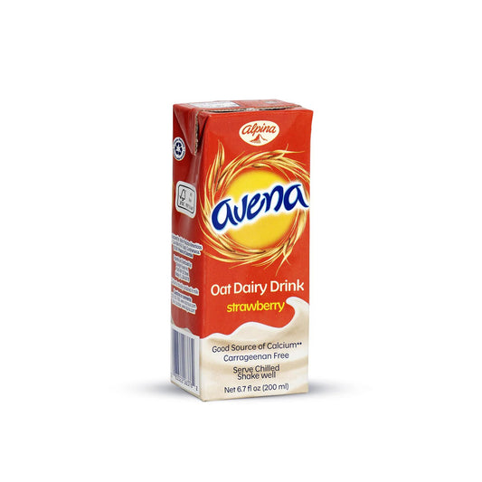 Alpina Avena Fresa Oatmeal Smoothie - 6.7 fl oz - Strawberry - Flavored Nutritious Drink - JETa Imports®