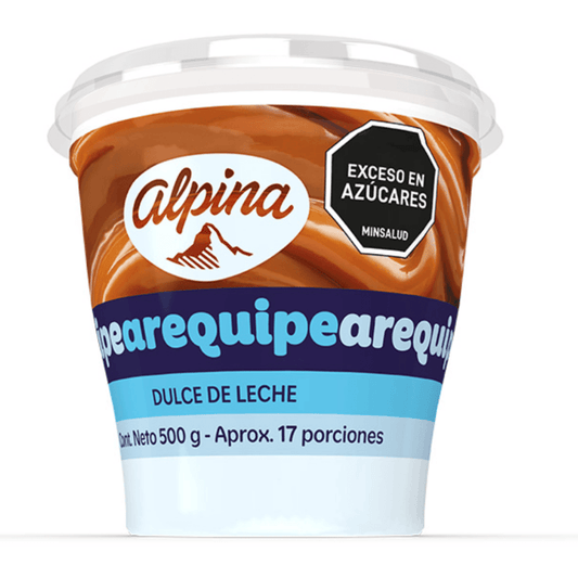 Arequipe Alpina - 500g - Dulce de Leche - JETa Imports®