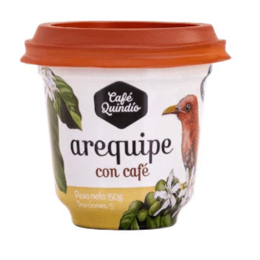 Arequipe con Café 5.3oz Café Quindío - Caramel Spread with Coffee - JETa Imports®