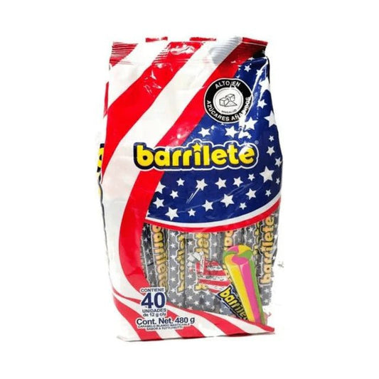 Barrilete Super Chewy Candy Bag,0.75 pound, 50 Count - SET OF 1 - JETa Imports®