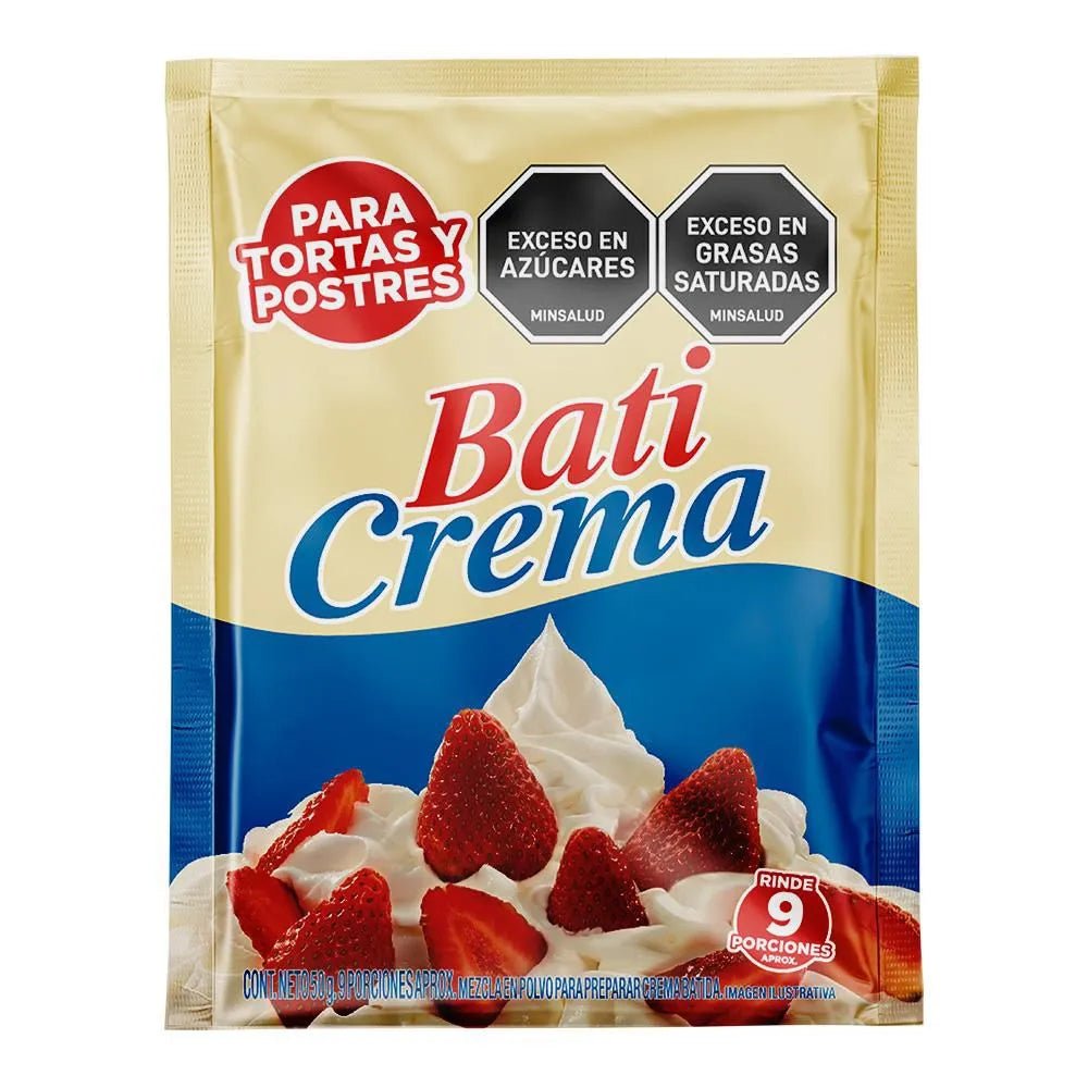 Bati Crema Sobre BATICREMA - 50g - Whipping Cream Powder Mix - JETa Imports®