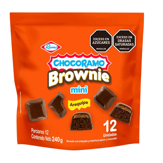 Brownie Chocoramo mini Caramel 12 Pack x20g Each - JETa Imports®