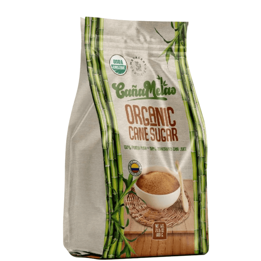 Cañamelao Powdered Cane Sugar – 600g (21.1 oz) – Traditional Colombian Azúcar Pulverizada – Imported from Colombia - JETa Imports®