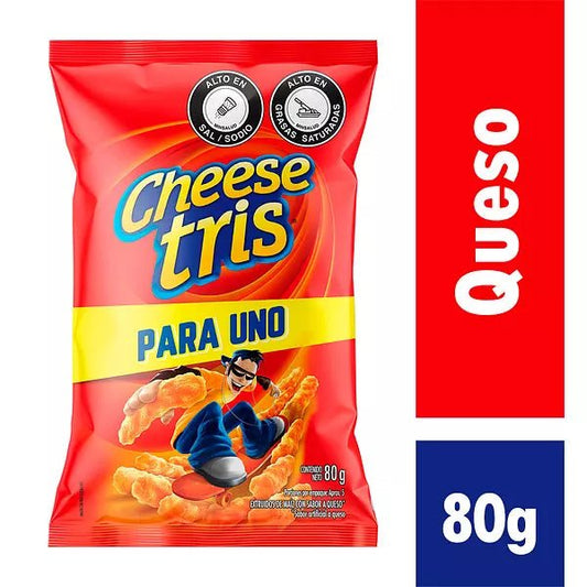 Cheese Tris FritoLay Queso - 80g (2.82 oz) - Crunchy Cheese - Flavored Corn Snacks - JETa Imports®