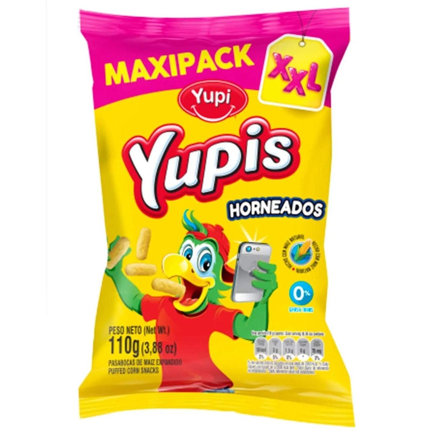 Chitos Pasabocas Yupi Horneados - Maxipack 110g - Baked Cheese Snacks - JETa Imports®