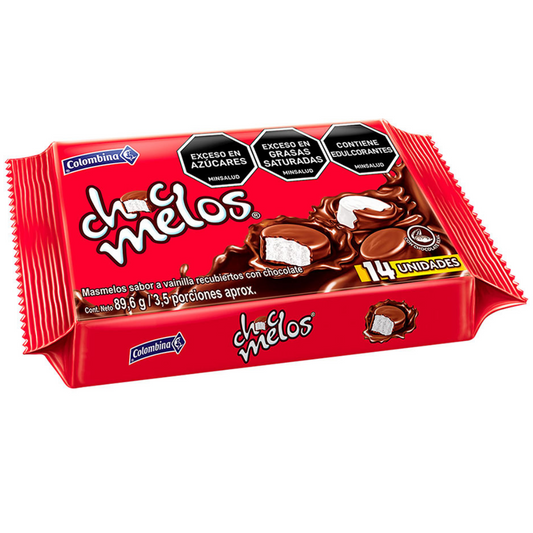 Masmelo Chocmelos - Chocolate-Covered Marshmallows - Tray of 14